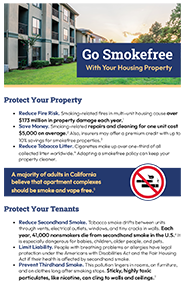 Go Smokefree fact card sample