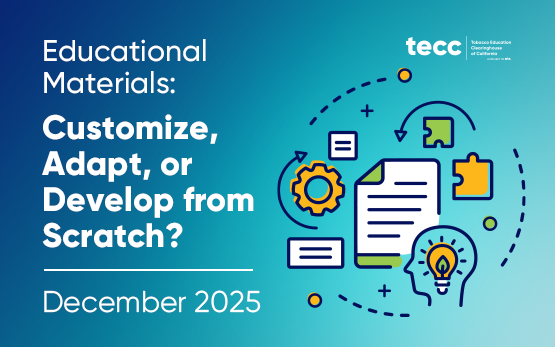 Educational Materials: Customize, Adapt, or Develop from Scratch? December 2025.