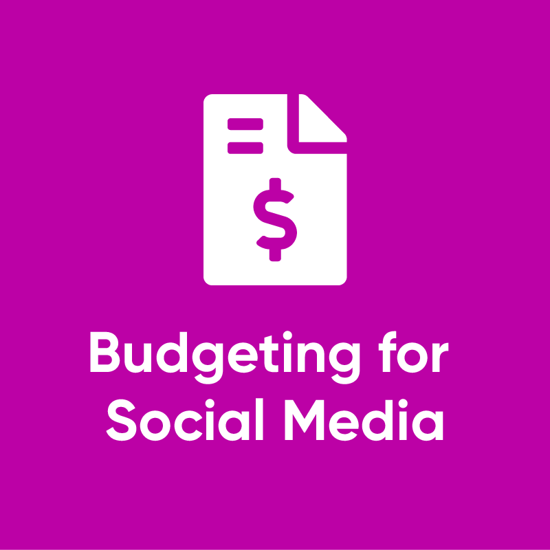 Budgeting for Social Media